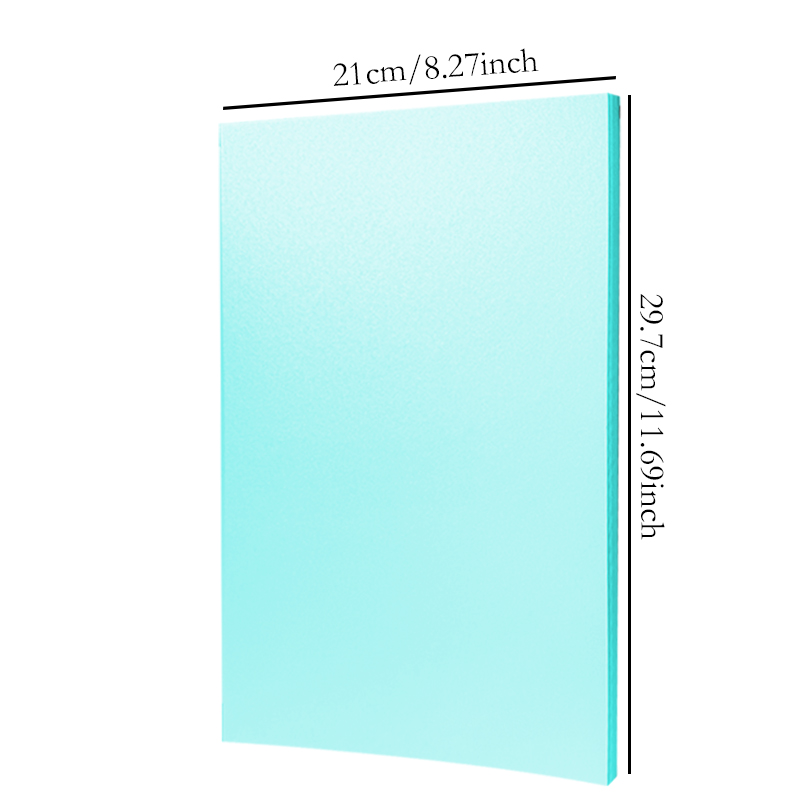 A4  Color Cardstock 20PCS 250G - огляд і ціна Cardstock Paper Pack