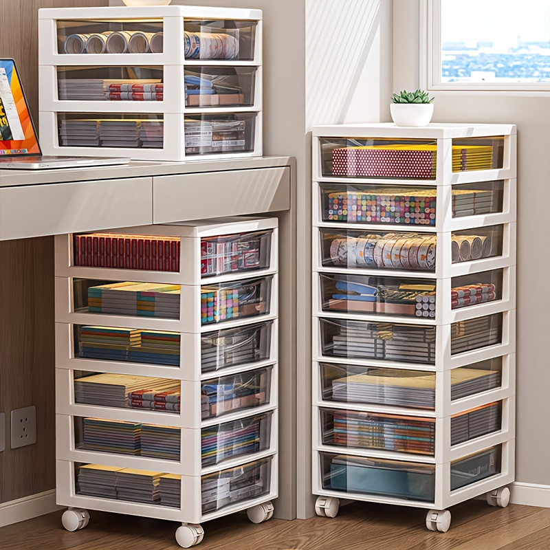 Multi-Layer Rolling Storage Ca - огляд і ціна Stationery Office Supply Store