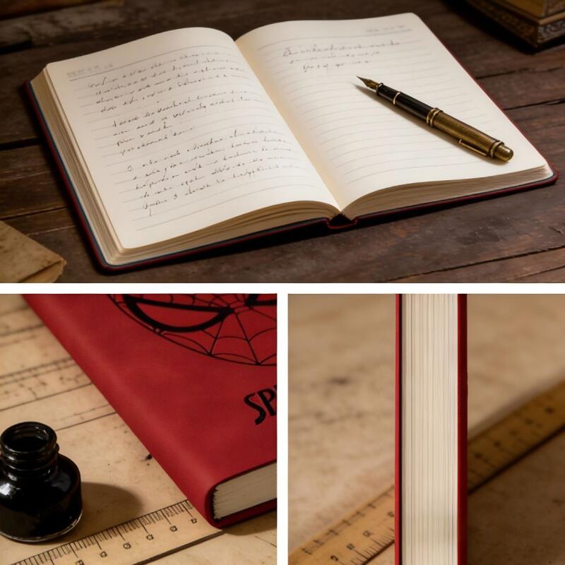 Spiderman A5 Pu Leather Notebo - огляд і ціна Journal Leather Hardcover