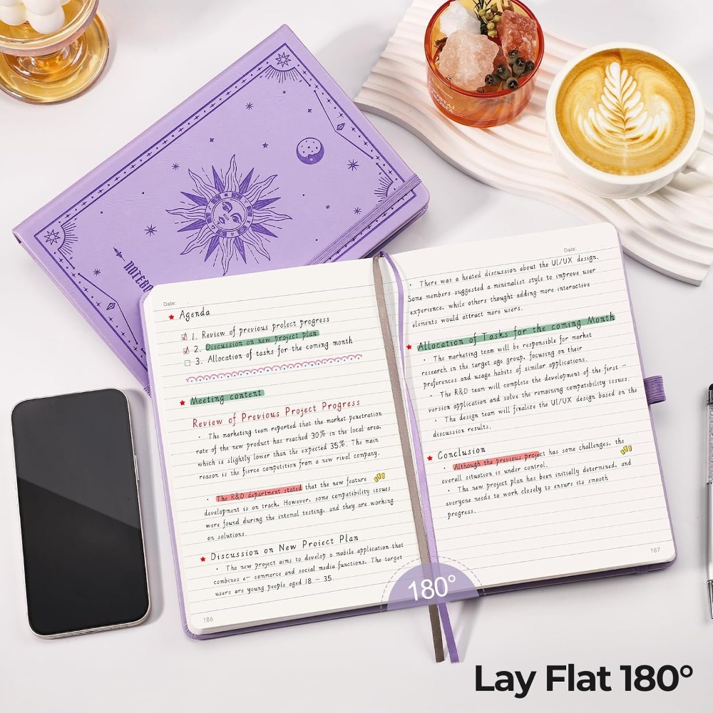 A5 Hardcover Lined Journal - 3 - огляд і ціна Journal Leather Hardcover