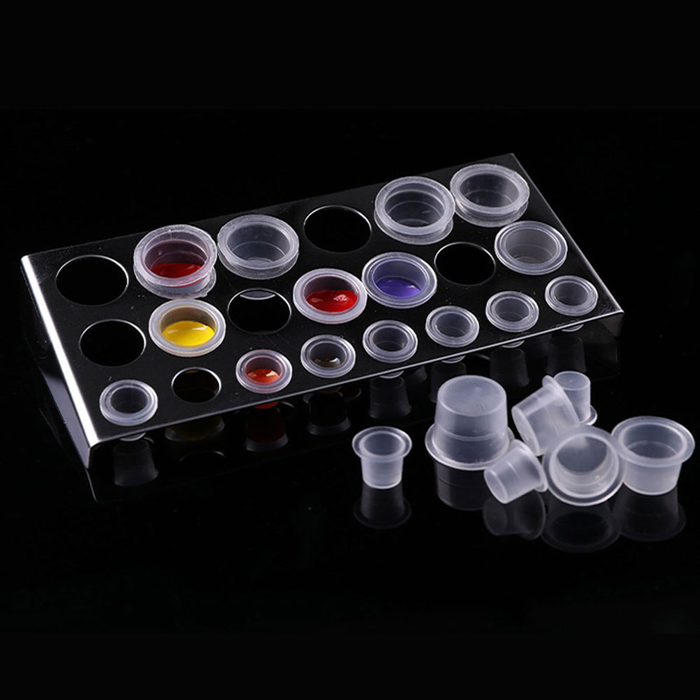 100pcs Transparent Tattoo Pigm - огляд і ціна Calligraphy Ink Bottle