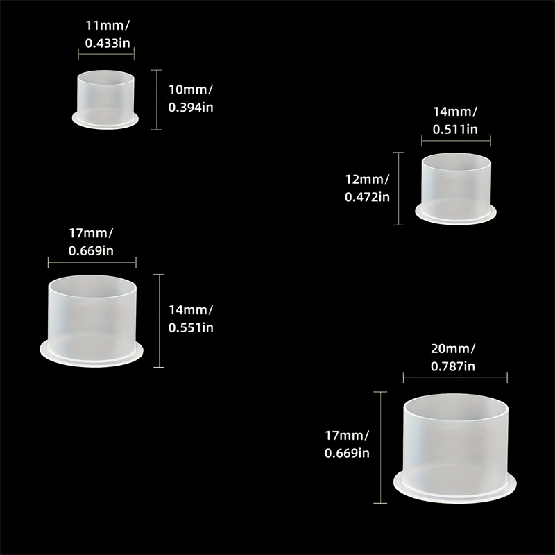 JC TATTOO 100pcs Disposable Ta - огляд і ціна Calligraphy Ink Bottle