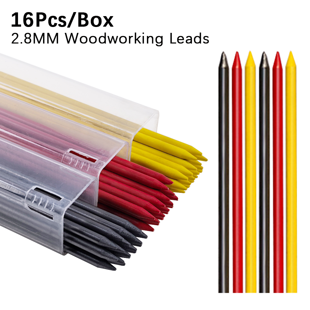 16pcs/Box 2.8mm 2B Solid Carpe - огляд і ціна Mechanical Pencil Lead
