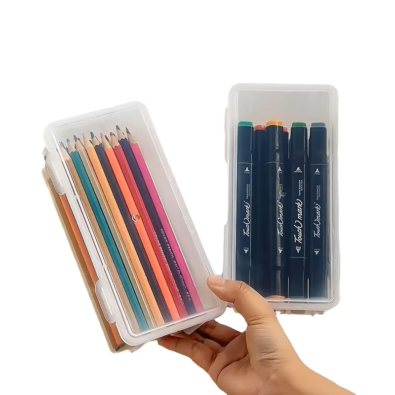 4 Large Transparent PP Storage - огляд і ціна Stationery Office Supply Store
