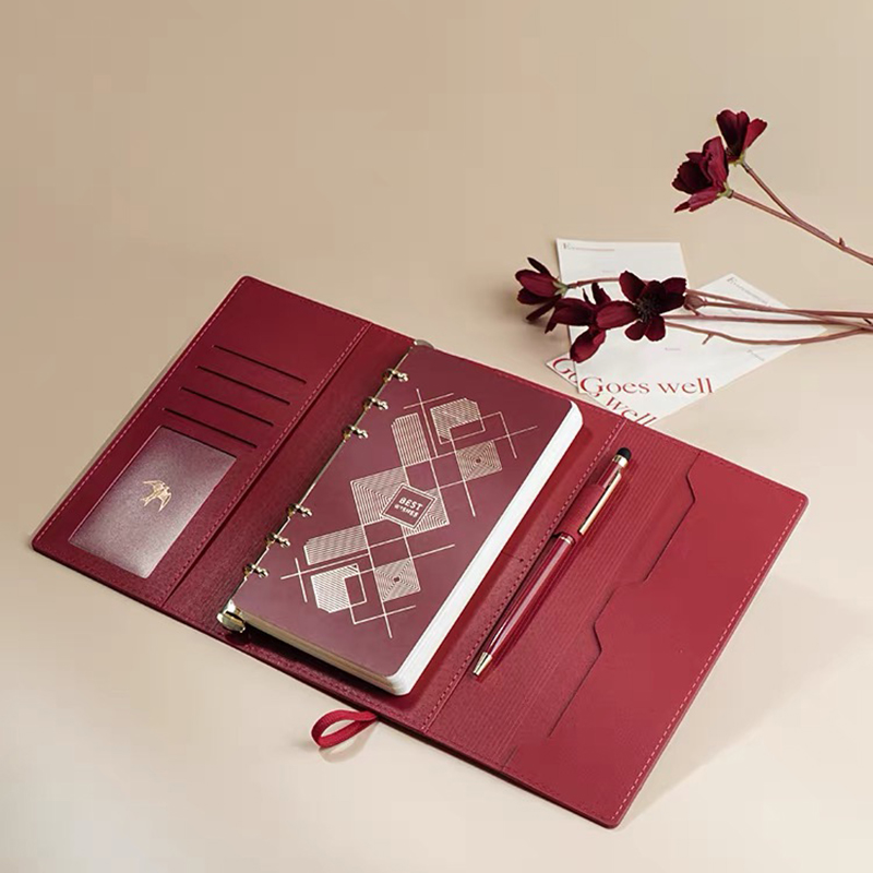 A6 Pu Leather Hardcover Notebo - огляд і ціна Journal Leather Hardcover