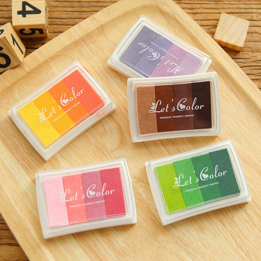 Gradient Color Craft Ink Pad C - огляд і ціна Self Inking Stamp