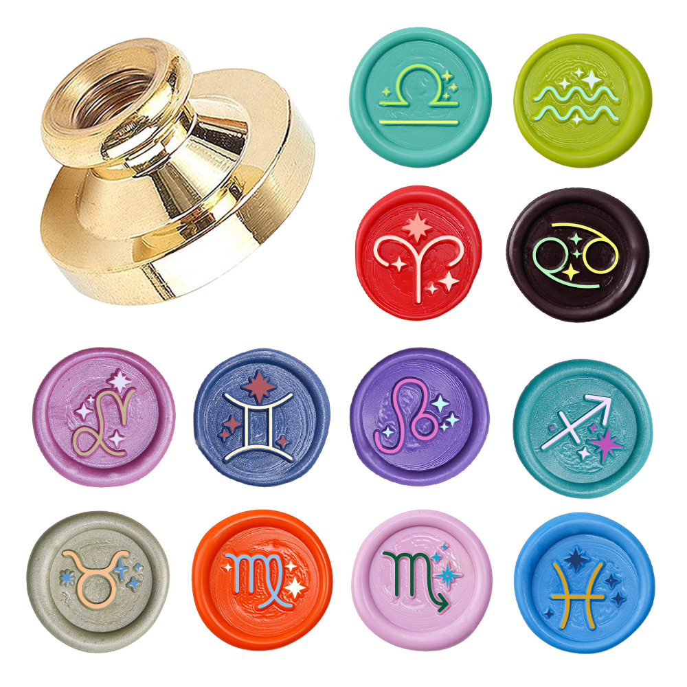 Zodiac Signs Wax Seal Stamp, W - огляд і ціна Wax Seal Stamp Kit