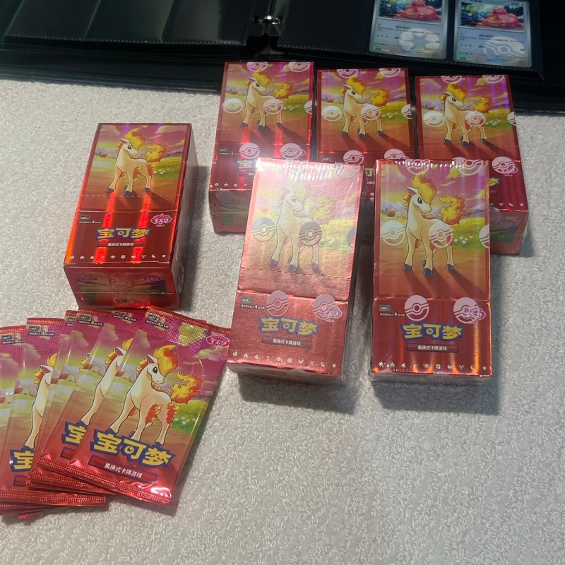 100%Original PKM PTCG Scarlet& - огляд і ціна Cardstock Paper Pack