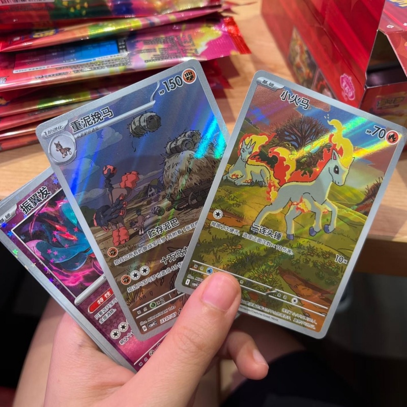 100%Original PKM PTCG Scarlet& - огляд і ціна Cardstock Paper Pack