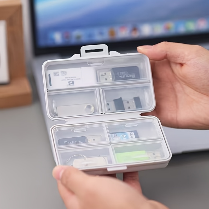 1PC USB Storage Box with Compa - огляд і ціна Stationery Office Supply Store