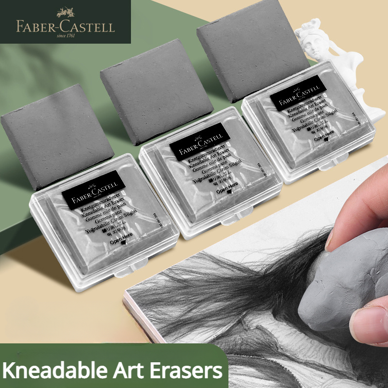 1Pc Faber-Castell  Drawing Art - огляд і ціна Rubber Eraser Kneaded
