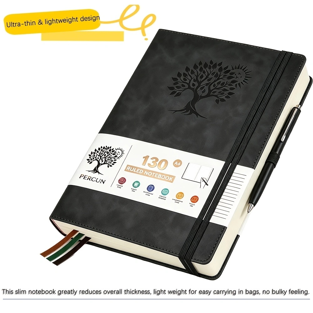 A4 Ruled Hardcover Diary Noteb - огляд і ціна Journal Leather Hardcover