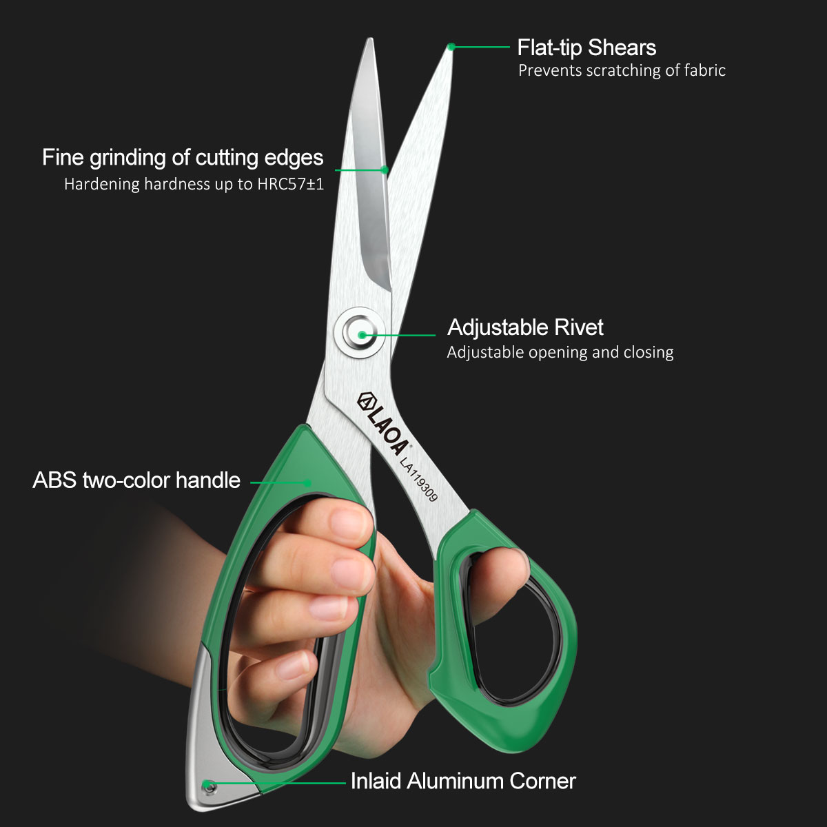 LAOA Stainless Steel Multi-Pur - огляд і ціна Scissors Stainless Craft