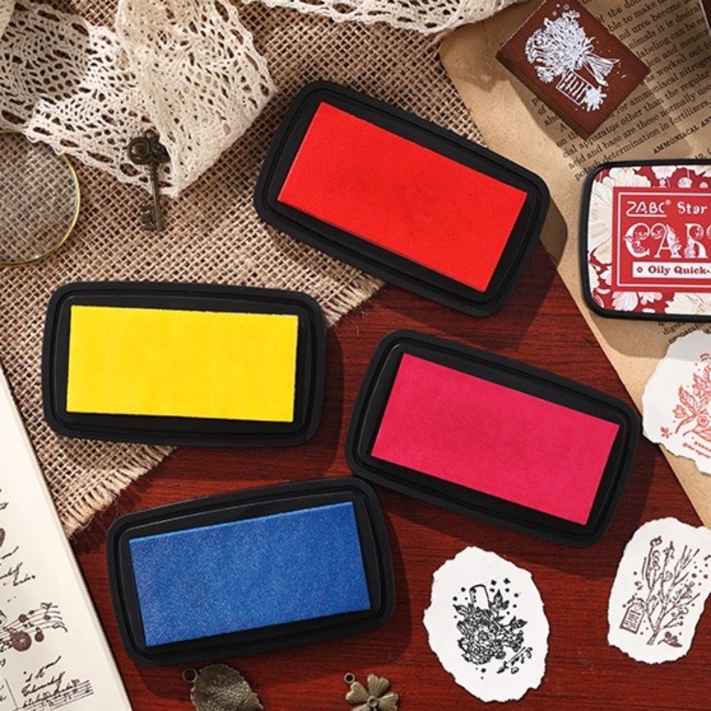 New Colorful Ink Pad Easy to U - огляд і ціна Self Inking Stamp