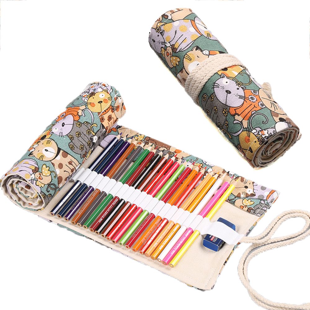 Creative Boys Girls Cute Cat R - огляд і ціна Pen Pouch Roll