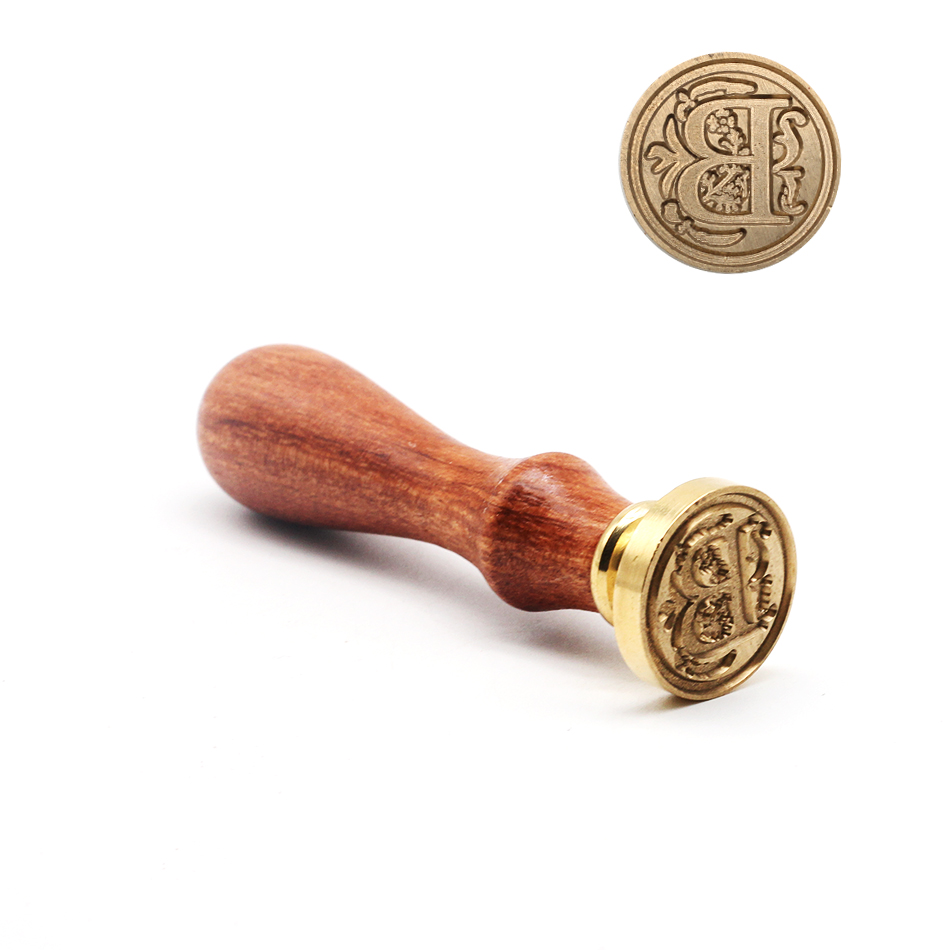 •Retro Wood Stamp Classic 26 L - огляд і ціна Wax Seal Stamp Kit