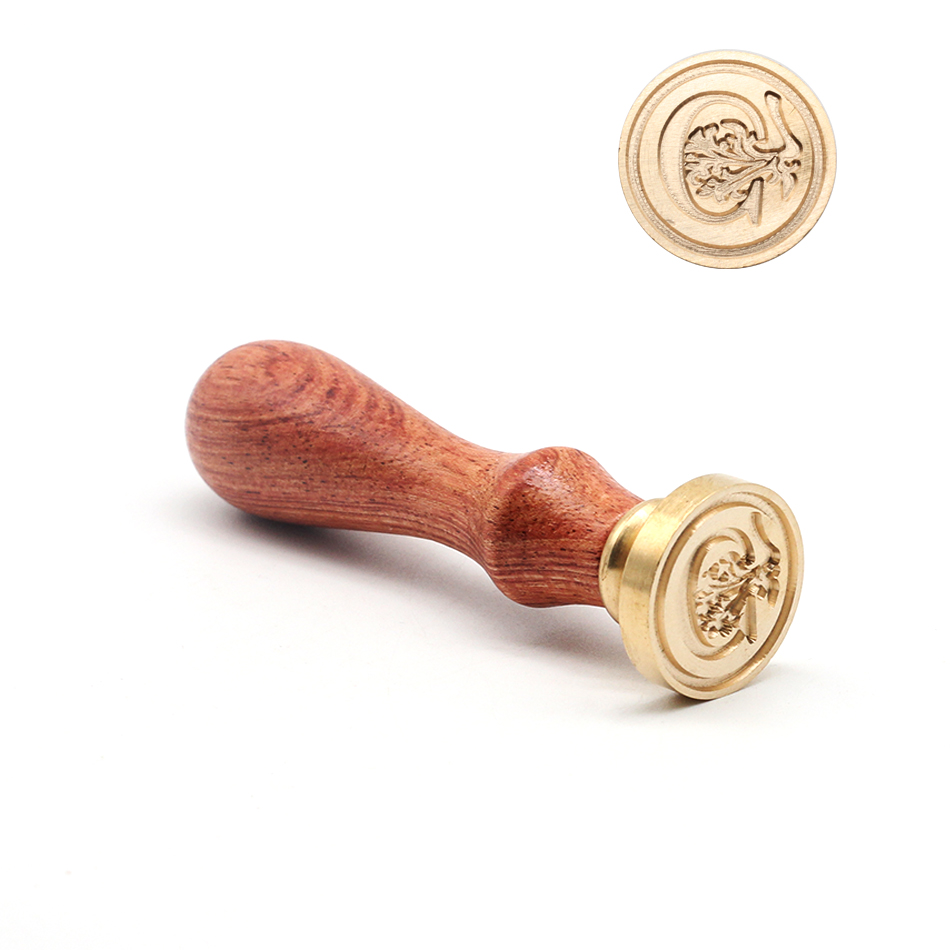 •Retro Wood Stamp Classic 26 L - огляд і ціна Wax Seal Stamp Kit