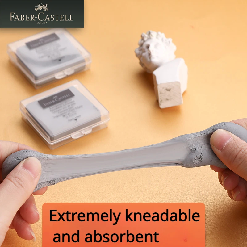 Faber-Castell 2pcs Drawing Art - огляд і ціна Rubber Eraser Kneaded