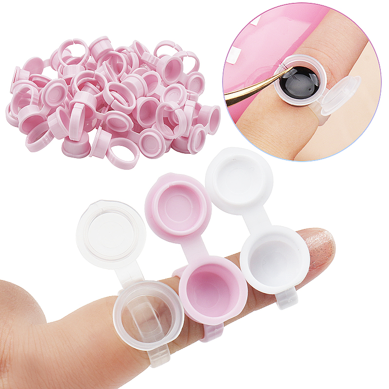 50 Pcs Eyelash Extension Glue  - огляд і ціна Calligraphy Ink Bottle