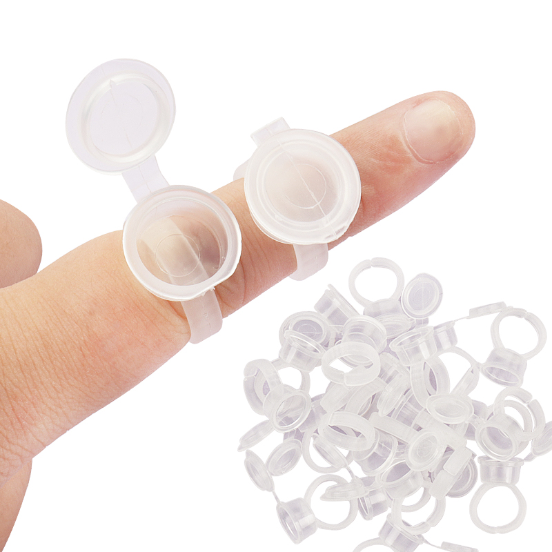 50 Pcs Eyelash Extension Glue  - огляд і ціна Calligraphy Ink Bottle